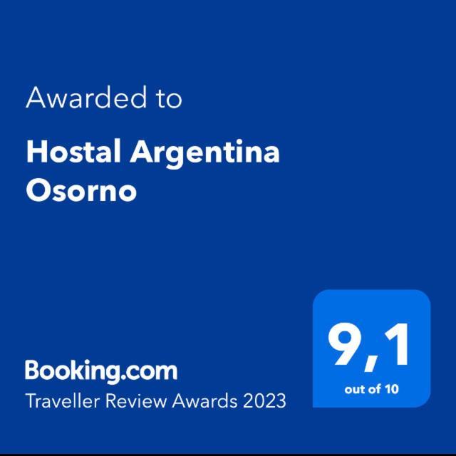 Hostal Argentina أوسورنو المظهر الخارجي الصورة